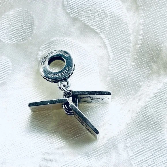 NWOT Autograph Book Dangle Charm - Disney Parks Exclusive - S925, Fits Pandora - Picture 12 of 12